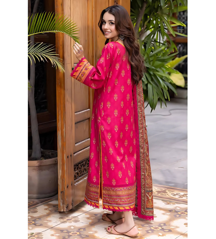 Original Asim Jofa Lawn Stitched AJGB-04