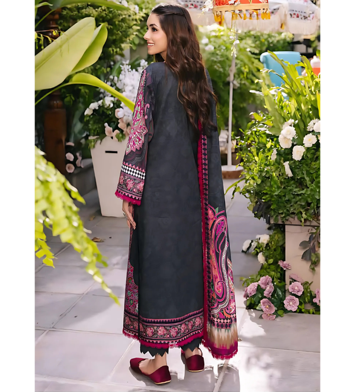 Original Asim Jofa Lawn Stitched AJGB-05